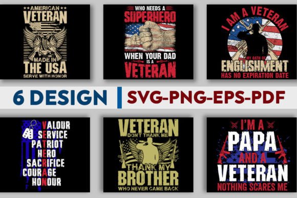 Best Selling Veteran Day Design Bundle