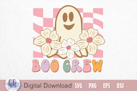 Boo Crew Retro SVG Review: A Timeless Halloween Embroidery Design