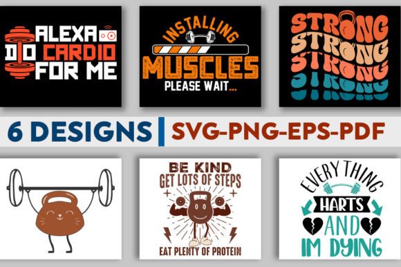 Gym Fitness Trendy Design Bundle Review