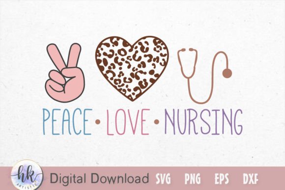 Peace Love Nursing Retro SVG Review: A Timeless Embroidery Design