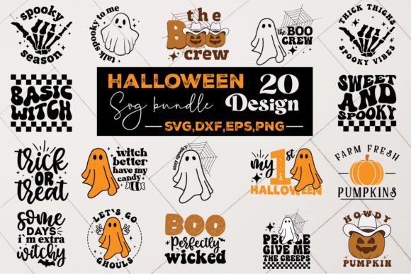 Retro Halloween Bundle SVG Review: A Nostalgic Embroidery Design for Real Projects